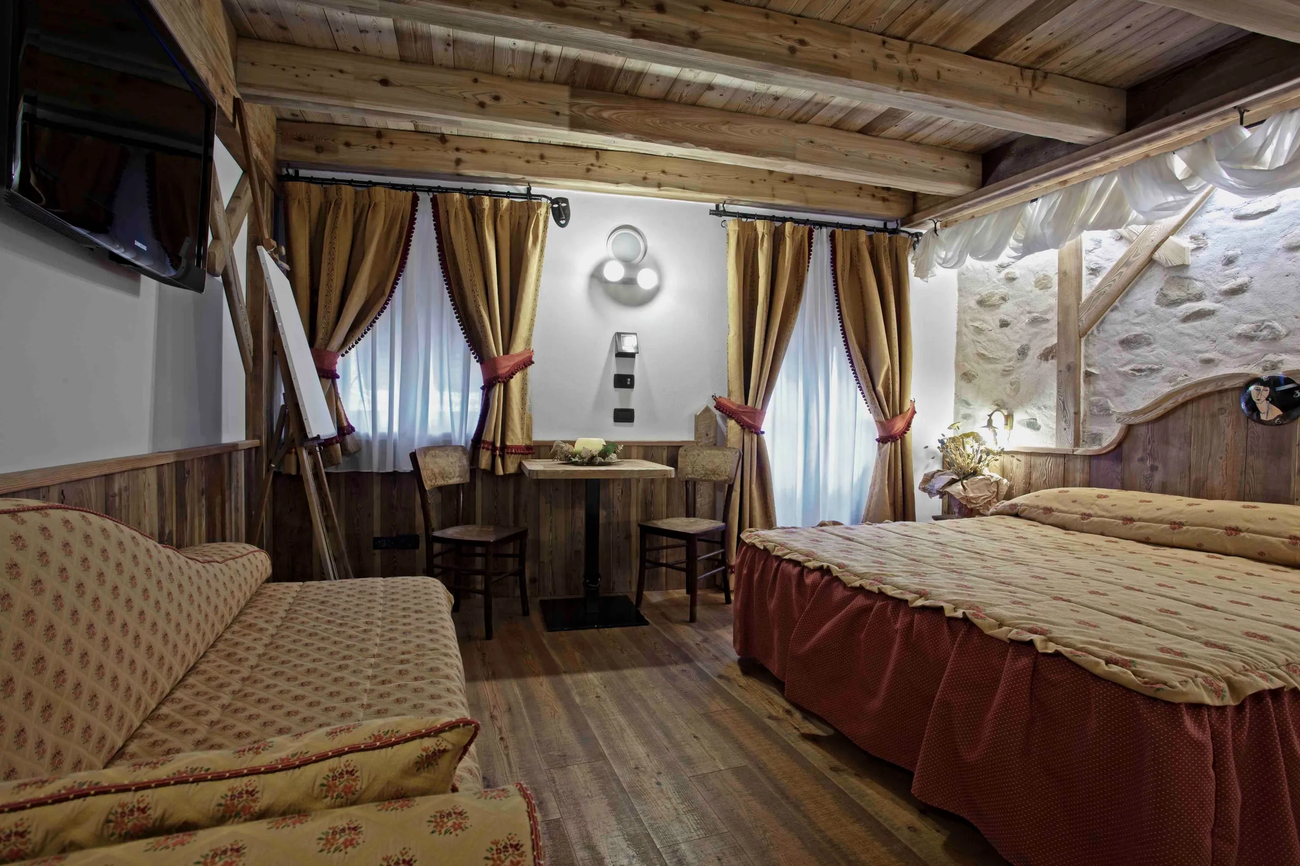 Vista d'insieme della suite Amedeo Modigliani